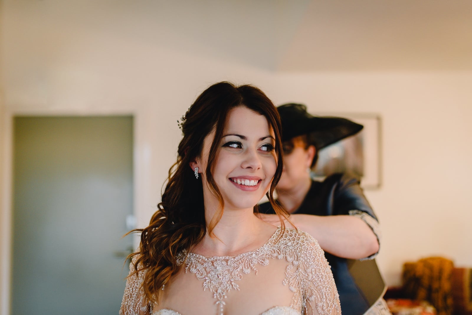 happy bride