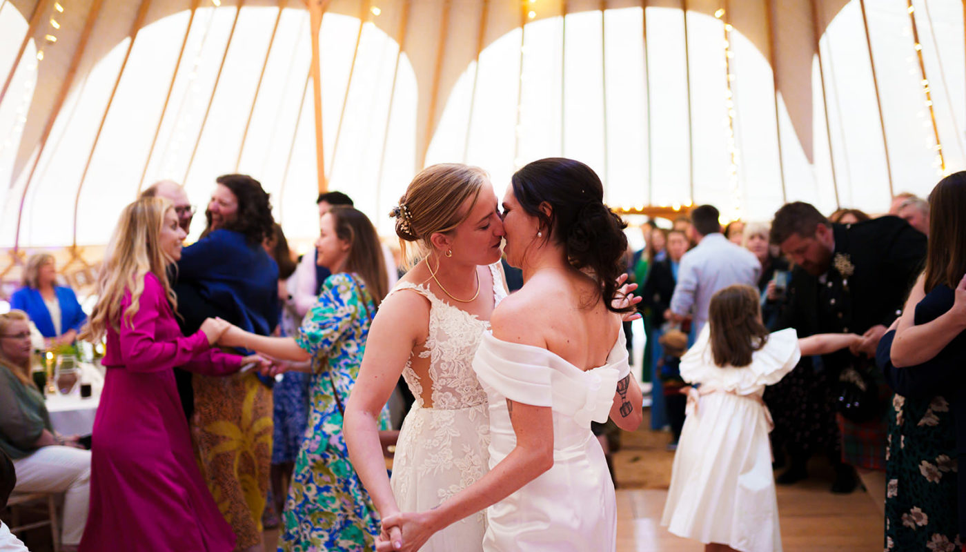 Countryside Yurt Wedding